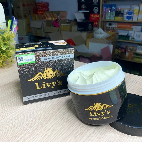 (giá sỉ) Kem body Livy's Đen Thái Lan chính hãng