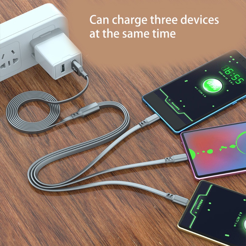 Dây Cáp Sạc Đa Năng 3 Trong 1 Micro USB Cho Android 1 5