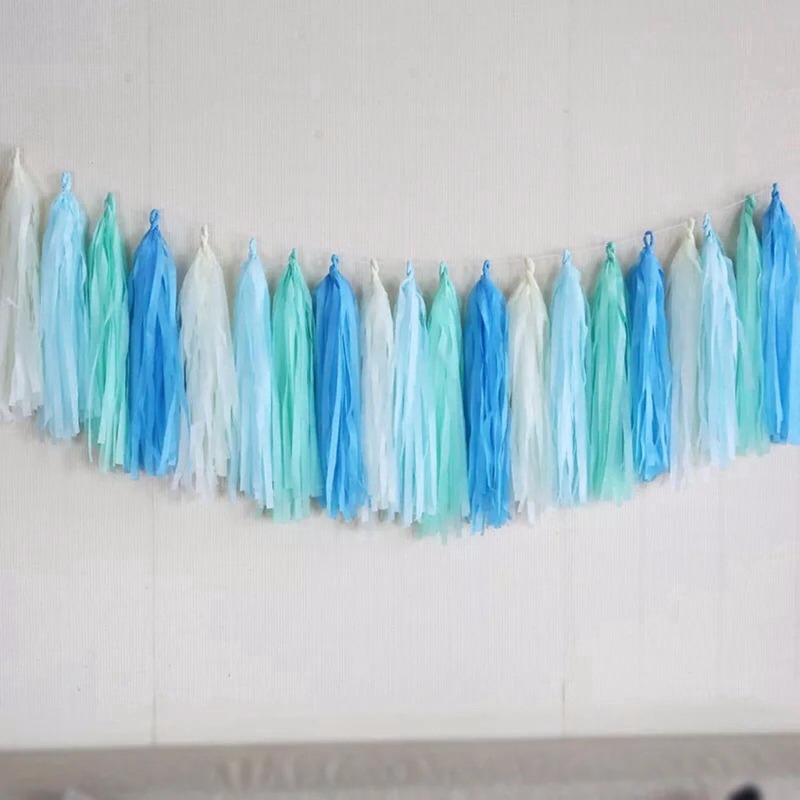 Dây Tua Rua Giấy Trang Trí Tiệc