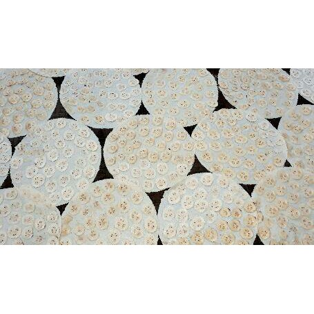 Bánh phồng chuối Bến Tre 50 cái bánh sống