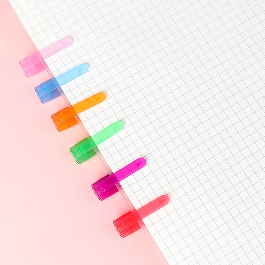 Set 6 Bút Đánh Dấu Nhiều Màu Sắc Sáng Tạo