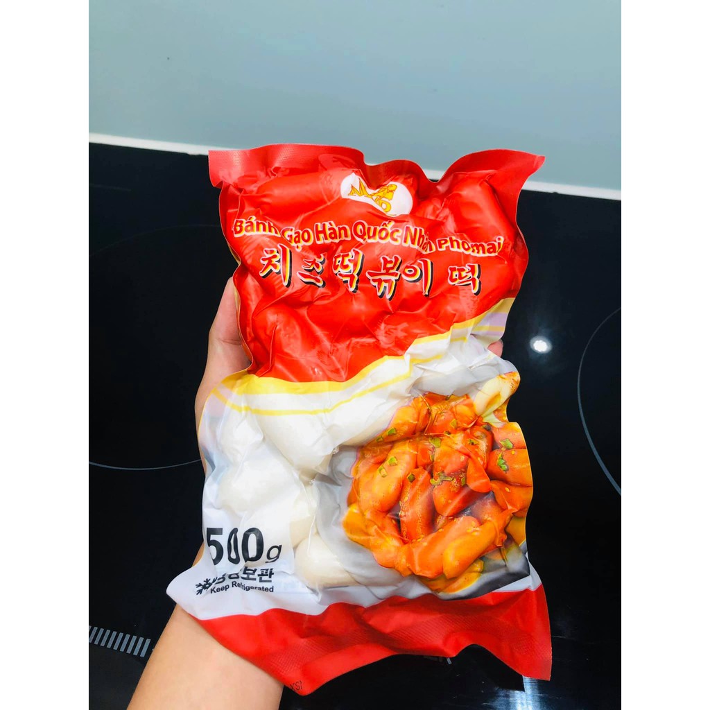 Bánh gạo nhân pho mai Hàn Quốc 2 gói 500g giao Nowship tại Hà Nội