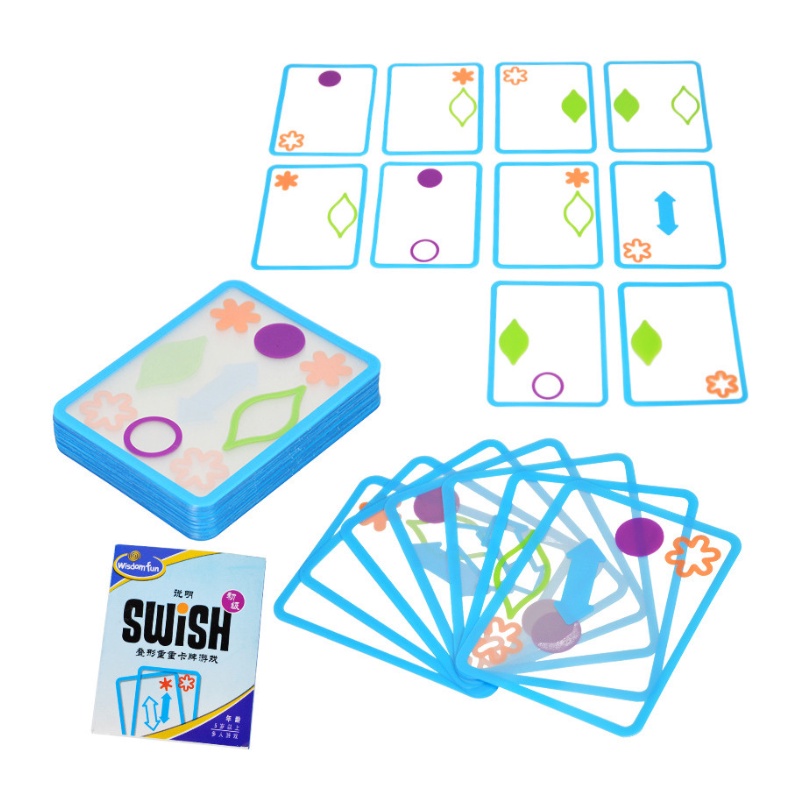 Board game xếp hình thẻ không gian 3D rèn luyện tư duy logic sáng tạo thông minh B4KIDS - L12