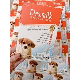 Sữa bột cho chó mèo Petmilk 100GR