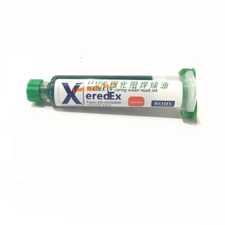 Keo Phủ Mạch UV 10cc Màu Xanh Lá