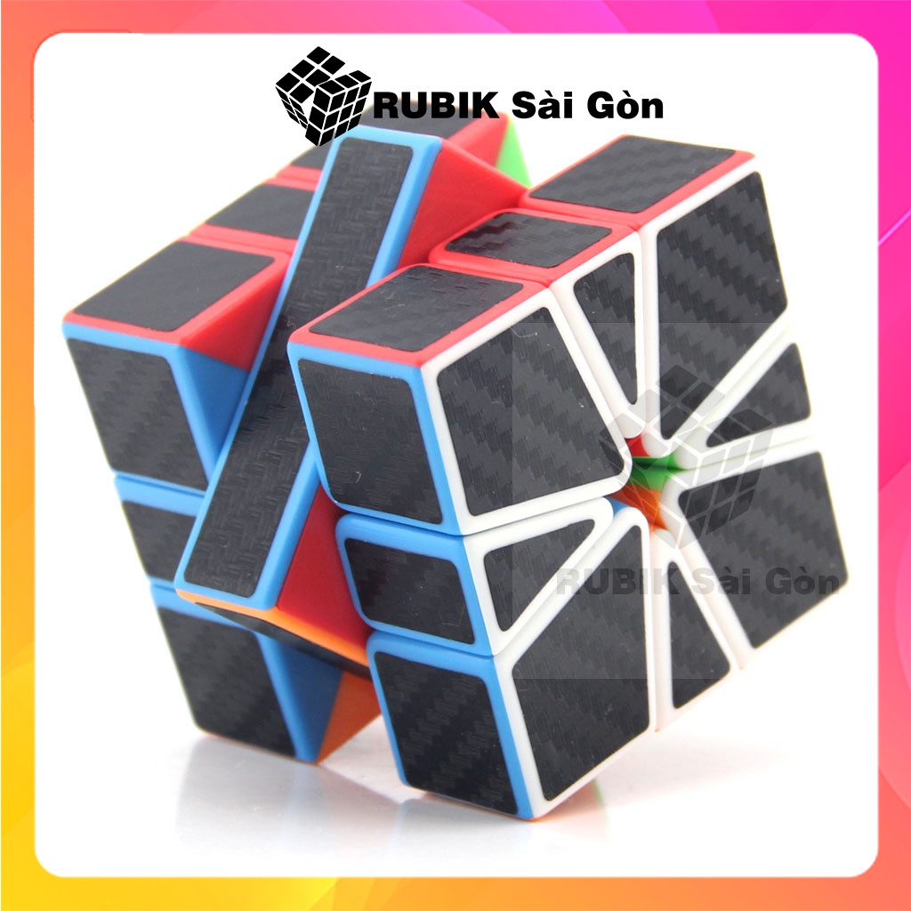 Rubik Biến Thể Carbon Fiber 2x2 3x3 4x4 5x5 Rubic Skewb Megaminx Square 1 Pyraminx SQ1 Tam Giác Đẹp Khó Giá Rẻ Nhất