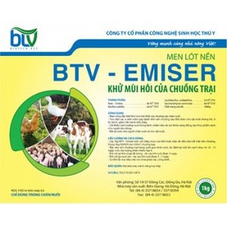 MEN EMISER KHỬ MÙI HÔI THỐI TẠI CHUỒNG TRẠI/ Gói 1kg