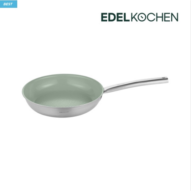 Serie Chảo Prism 3 lớp chống dính Xanh Mint đáy từ size 24cm&28cm