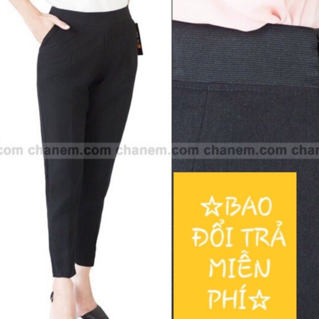 [ Mã FAMAYWA giảm 10K đơn 50K] Quần Tây nữ dáng baggy lưng thun | BigBuy360 - bigbuy360.vn