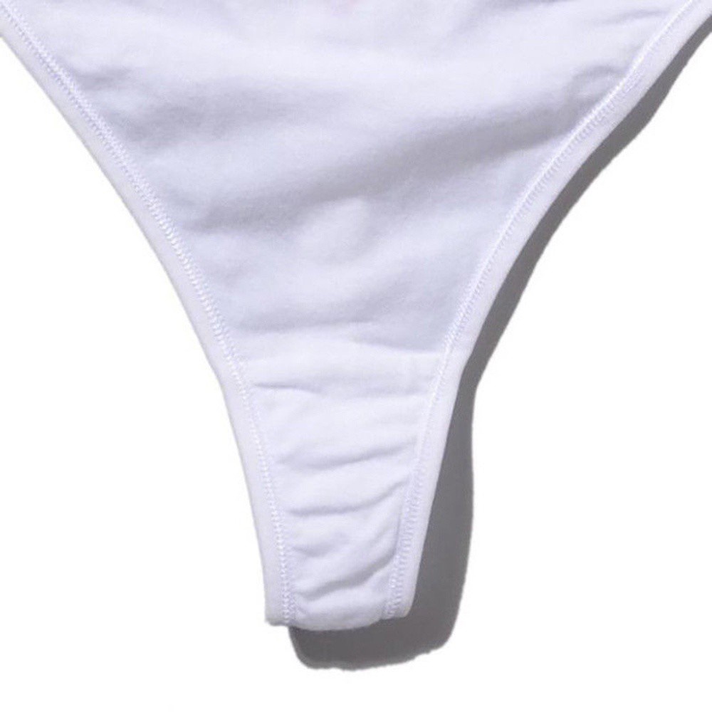 Quần Lót Cotton Lọt Khe Chữ T Màu Trơn Gợi Cảm Cho Nữ