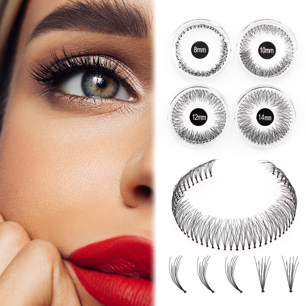 Hộp Lông Mi Giả 3D Nối Mi Tự Nhiên Chuyên Nghiệp