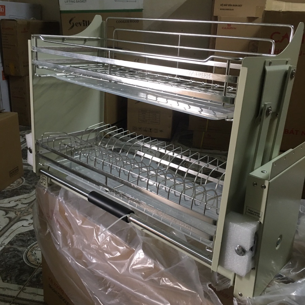 Giá Bát Nâng Hạ INOX 304 CHÍNH HÃNG