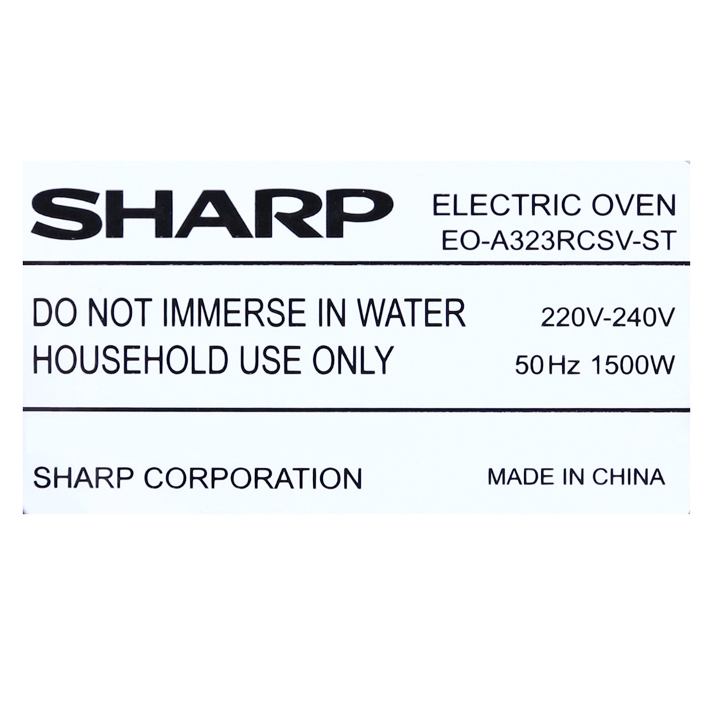 Lò nướng Sharp EOA323RCSVST 32 lít