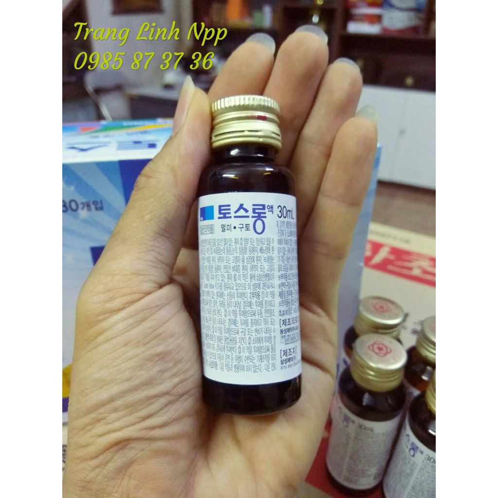 Nước Chống Say Xe Hàn Quốc, Chai Xanh 30ml