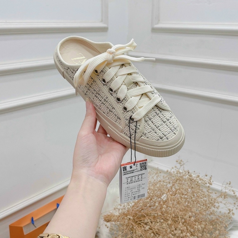 SỤC DẠ TWEED TRẮNG