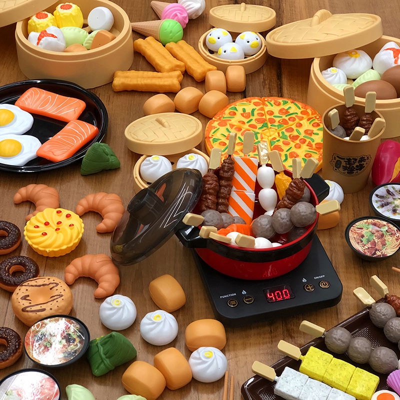 Set đồ chơi HYG TOYS nấu ăn mô phỏng nhà bếp ngộ nghĩnh đa dạng cho trẻ em