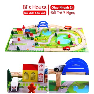 Đồ chơi mô hình giao thông cho bé - đồ chơi thông minh Bihouse