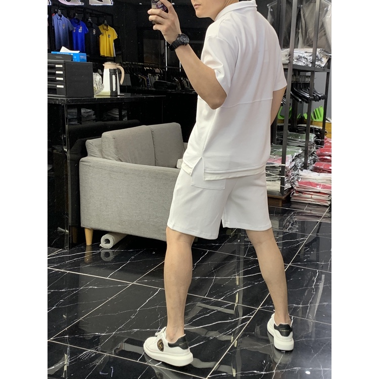 Bộ Thể Thao POLO Nam Cổ Bẻ FREESHIP, Chất Cotton Thoáng Khí Thời Tráng Phong Cách Trẻ Trung Năng Động