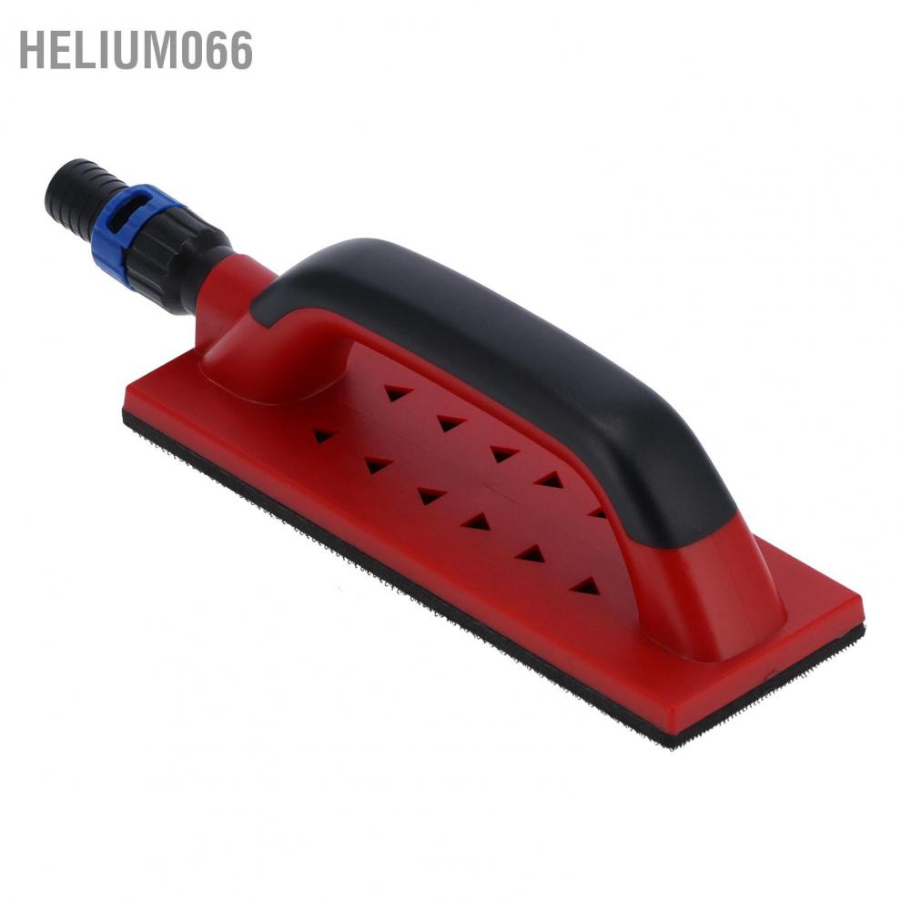 Helium066 Khối mài không bụi bằng tay Máy đánh bóng hút với móc và vòng 9in