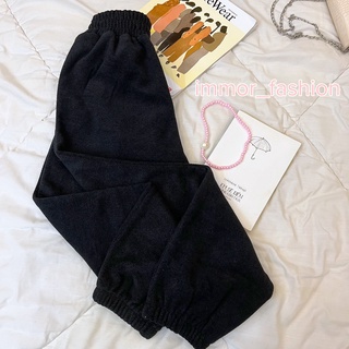 Quần jogger dạ nhung