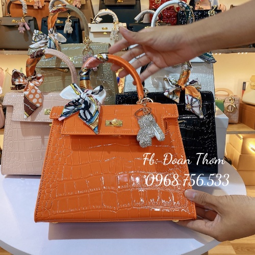 Túi 1 Quai Vân Rắn Mẫu Mới Chất Siêu Đẹp Size 20, 25