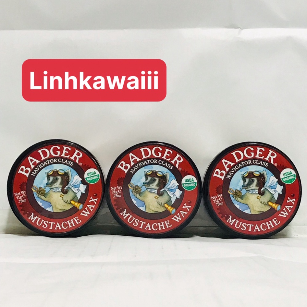 Sáp Vuốt Tóc BADGER RED For Men