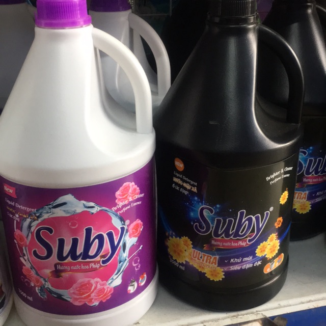 Nước giặt xả 2 in 1 Suby 4l5