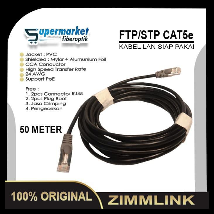 Cat 5e Ftp Lan Cable Stp Outdoor Spectra 50 Meters To Use Adp181