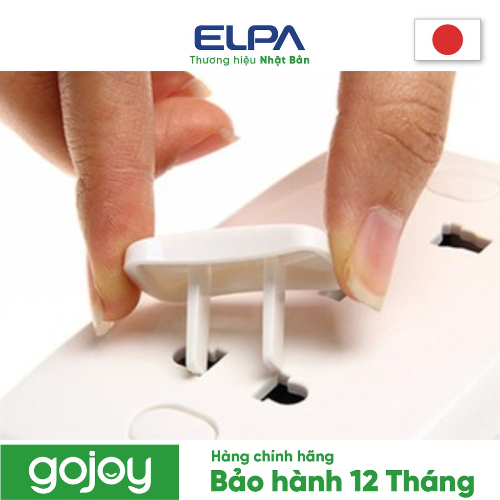 NẮP CHE Ổ CẮM Từ Nhật Bản ELPA AN-101B - Hàng chính hãng