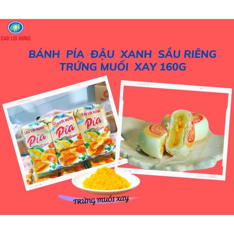 Bánh Pía Sầu Riêng Trứng Muối Xay