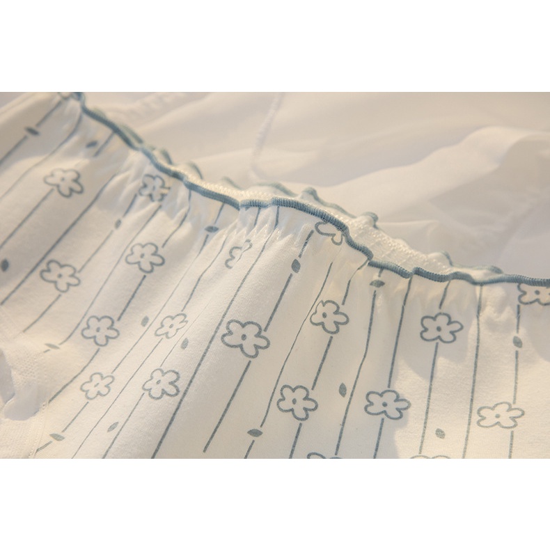 Quần Lót Nữ Cotton Kháng Khuẩn Hoa Nhí Ngang Eo Thời Trang . Hàng Loại Đẹp.