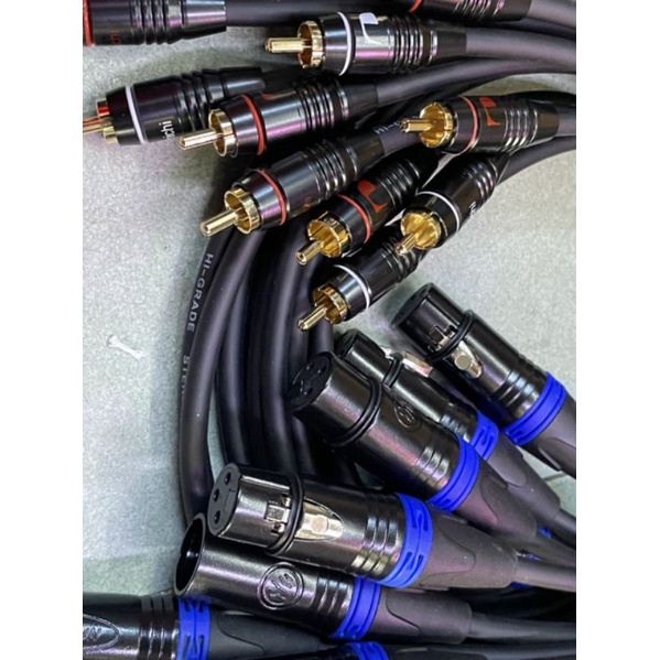 2 sợi dây Canon cái ra AV dây japan 1m