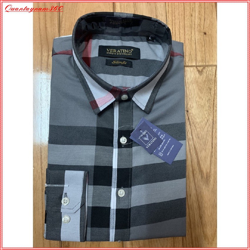 Áo sơ mi kẻ sọc thời trang nam cao cấp phong cách nam tính 3 màu trẻ trung basic | BigBuy360 - bigbuy360.vn
