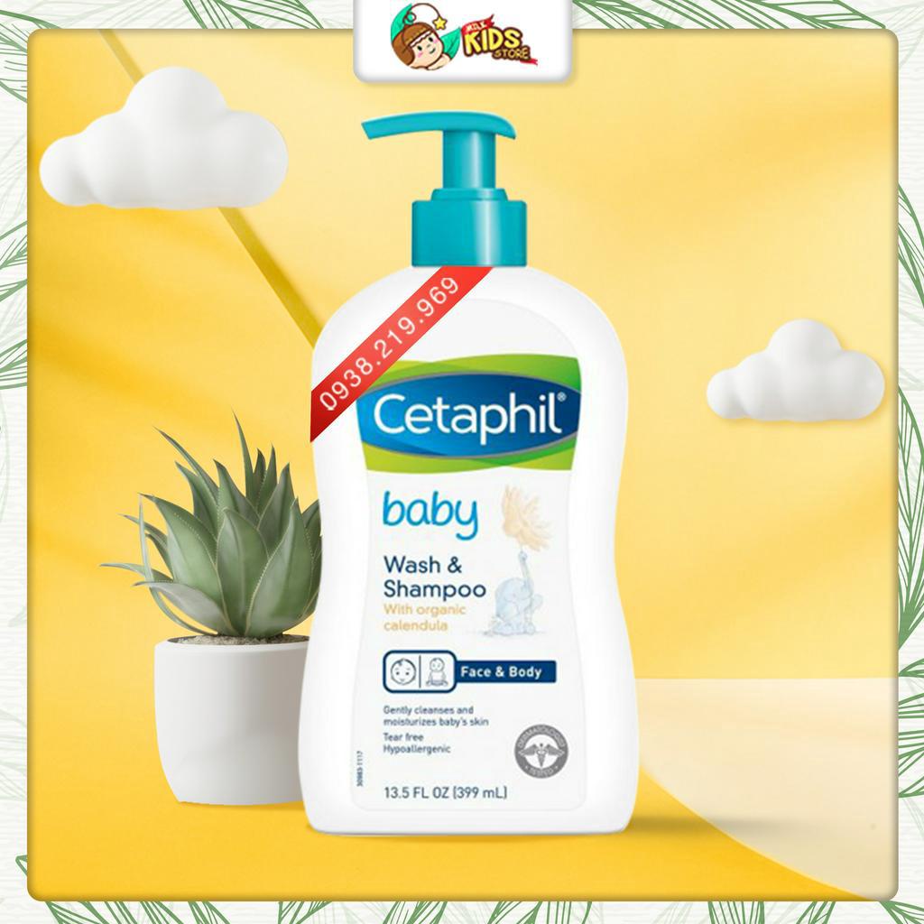 Sữa tắm gội Cetaphil baby 230ml, 400ml Úc