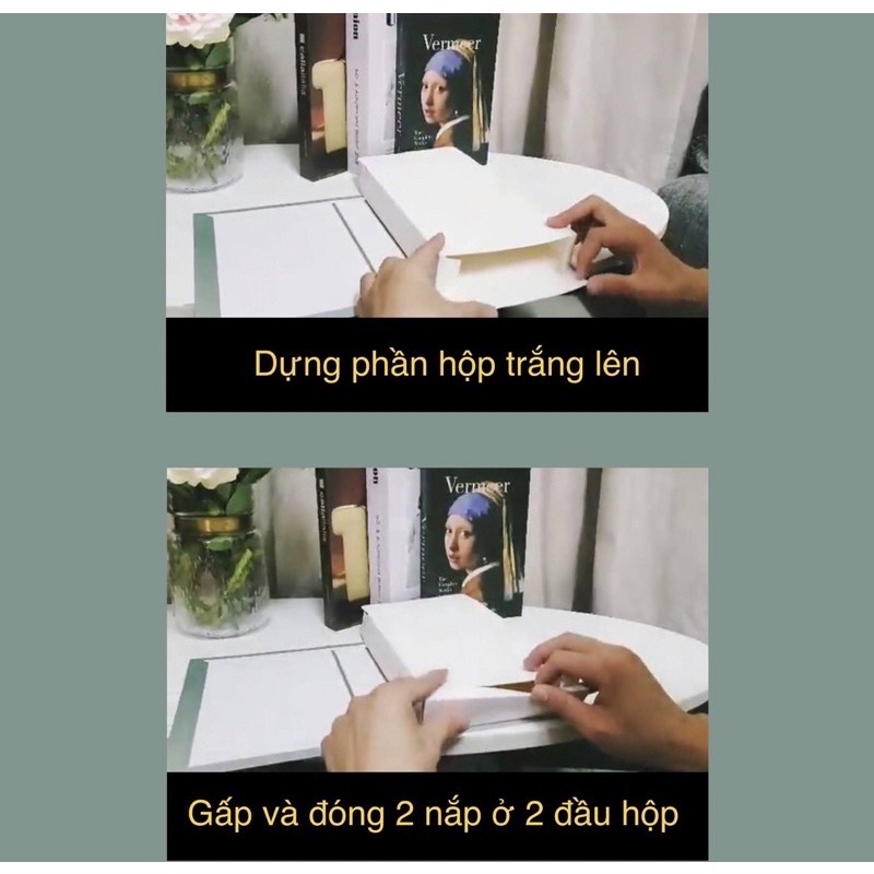 Sách mô hình trang trí decor Phanlee
