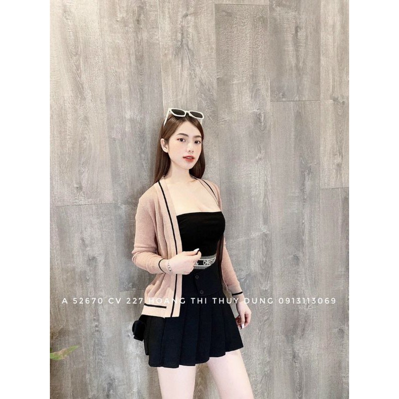 Áo khoác thun gân viền 🦄🦄 cực xinh BG | BigBuy360 - bigbuy360.vn