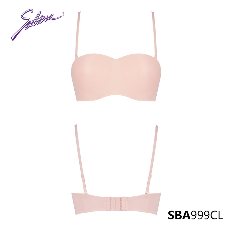 Áo Lót Cúp Ngang Mút Dày Siêu Nâng Ngực Màu Trơn Kèm Dây Trong Doomm Body Bra By Sabina SBA999 | BigBuy360 - bigbuy360.vn