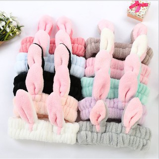 Băng đô tai thỏ cute siêu xinh đủ màu (ảnh thật)