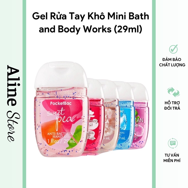 Gel Rửa Tay Khô Mini Bath and Body Works