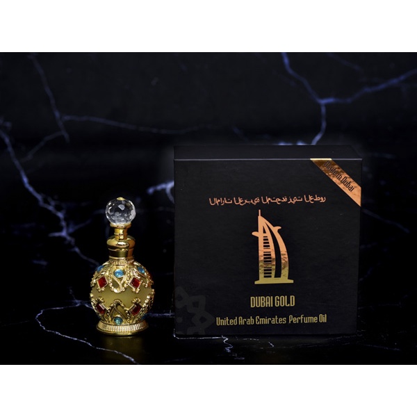 Tinh dầu nước hoa Dubai Gold nội địa dạng lăn nhiều mùi hương thoải mái lựa chọn 5ml, 15ml, chai chấm 17ml