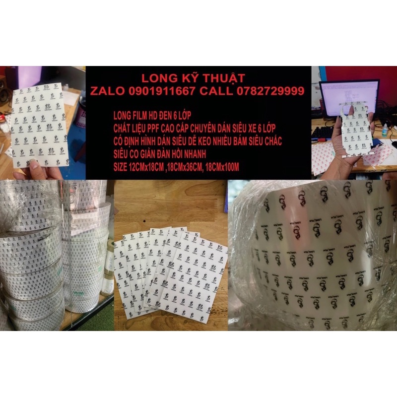 SALE! PPF USA LONG_FILM HD Full 360 Size 12x18cm.