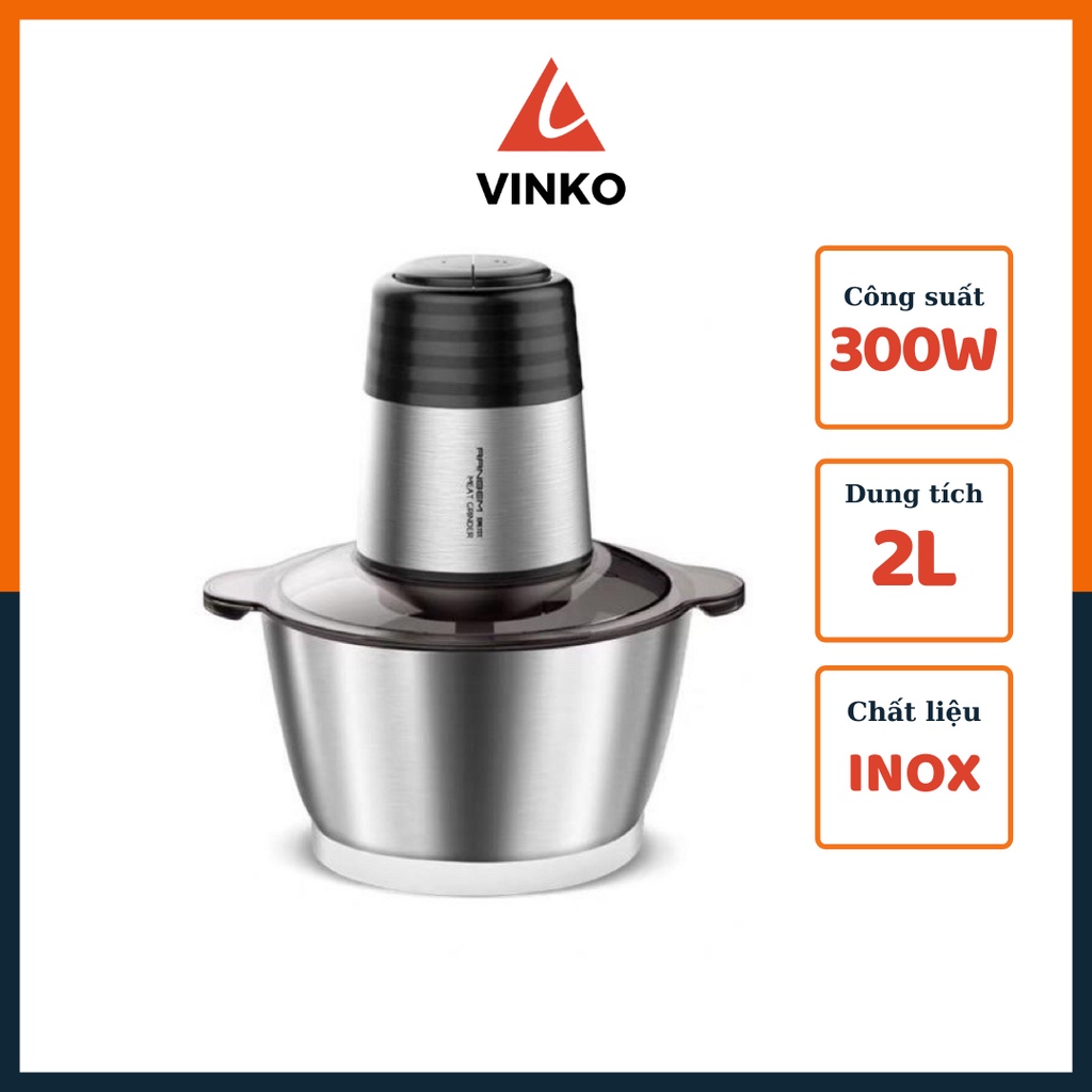 [Mã ELHADEV giảm 4% đơn 300K] Máy xay thịt đa năng Ranbem 224A cối inox