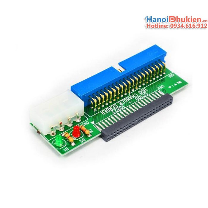 Card chuyển đổi IDE 2.5-44pin sang IDE 3.5-40pin, ổ cứng ATA Laptop sang ổ cứng ATA máy bàn