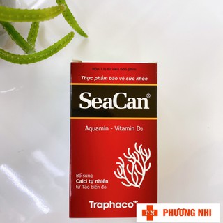 [CHÍNH HÃNG] SEACAN - SẢN PHẨM BỔ SUNG CANXI HỮU CƠ CHIẾT XUẤT TỪ TẢO BIỂN ĐỎ