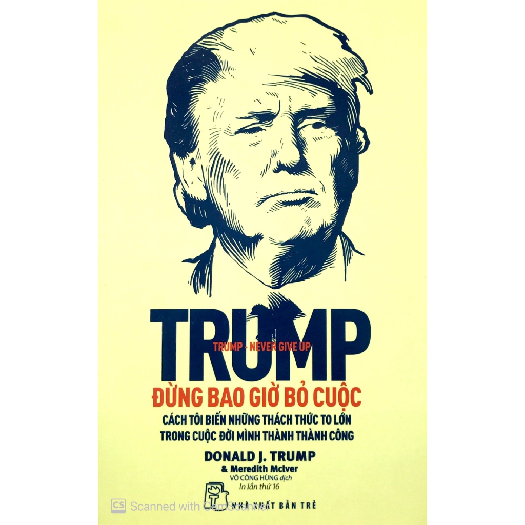 Sách - Trump - Đừng Bao Giờ Bỏ Cuộc