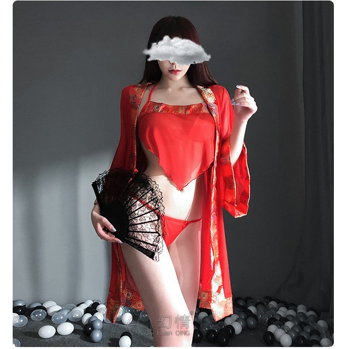 áo khoác  + yếm + quần trung hoa | BigBuy360 - bigbuy360.vn