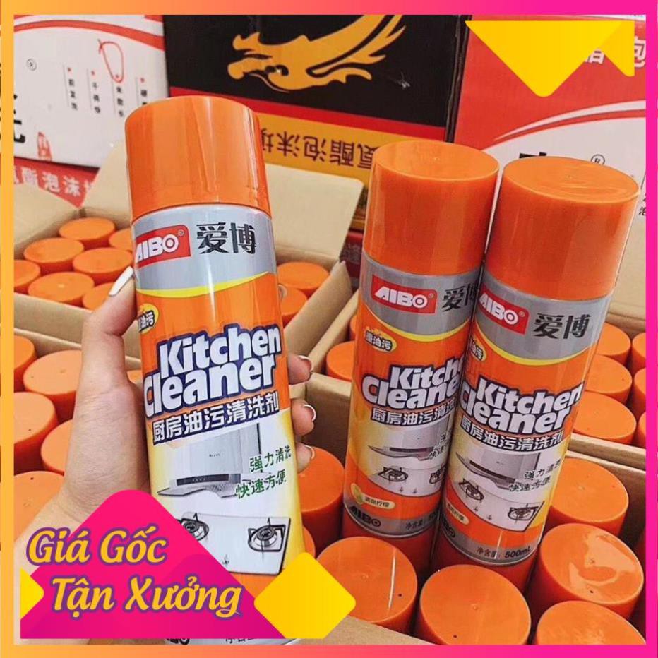 [Chất Lượng Cao] Bình Xịt Bọt Tuyết Tẩy Rửa Siêu Sạch Kitchen Cleaner 500ml Đổ sỉ giá cực sốc