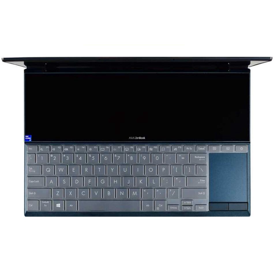 Tấm phủ silicon trong suốt bảo vệ bàn phím cho laptop ASUS ZenBook Duo UX481FL UX481FA UX481 UX481F/UX482 UX482EG