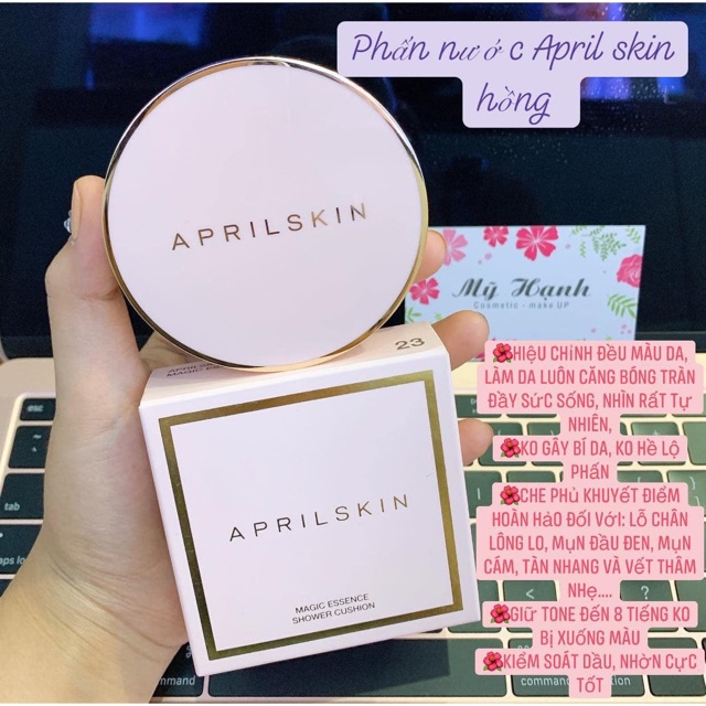 Phấn nước April skin hồng