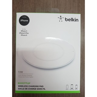 Sạc không dây Belkin BOOST UP Wireless Charging Pad Optimal 7.5W - Hàng nhập Mỹ